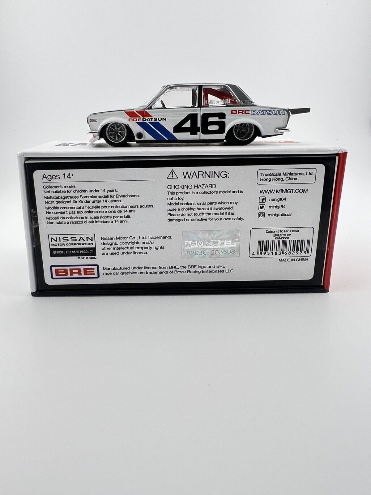 Chase - Datsun 510 Kaido House Pro Street BRE510 - Mini GT KHMG 006