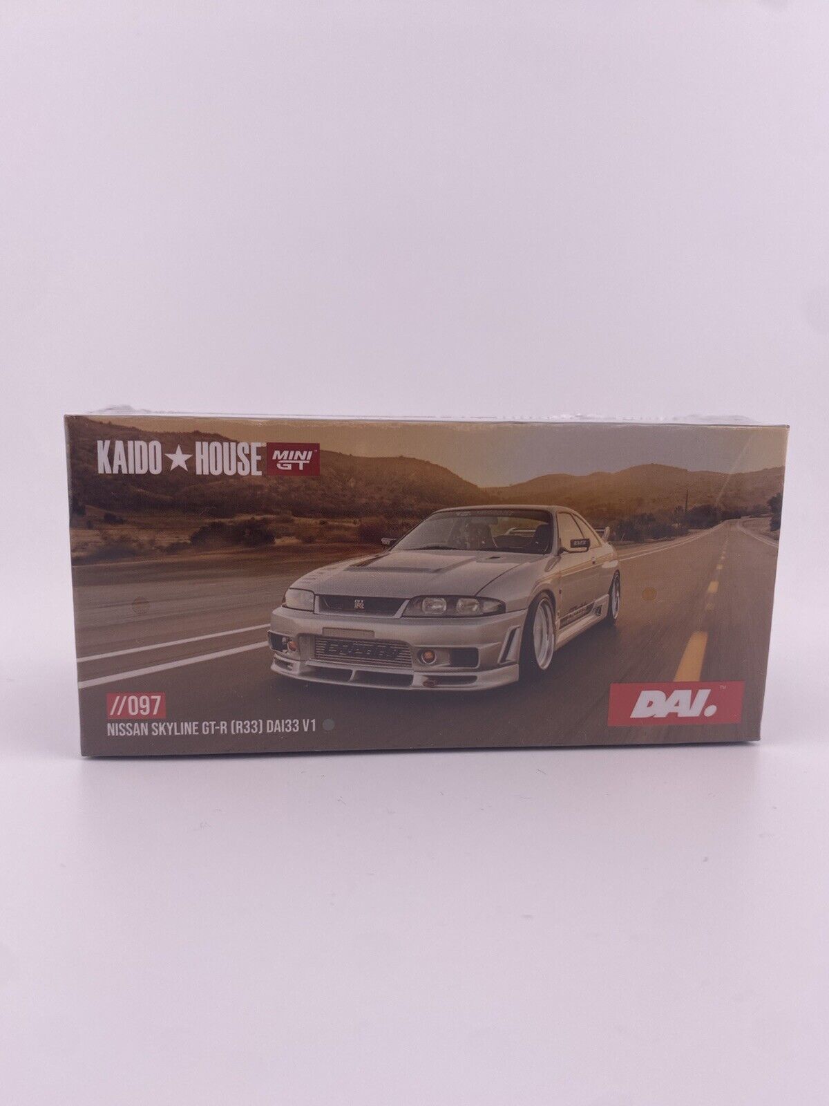 Nissan Skyline GT-R (R33) Kaido House - DAI33 V1 - Mini GT 097