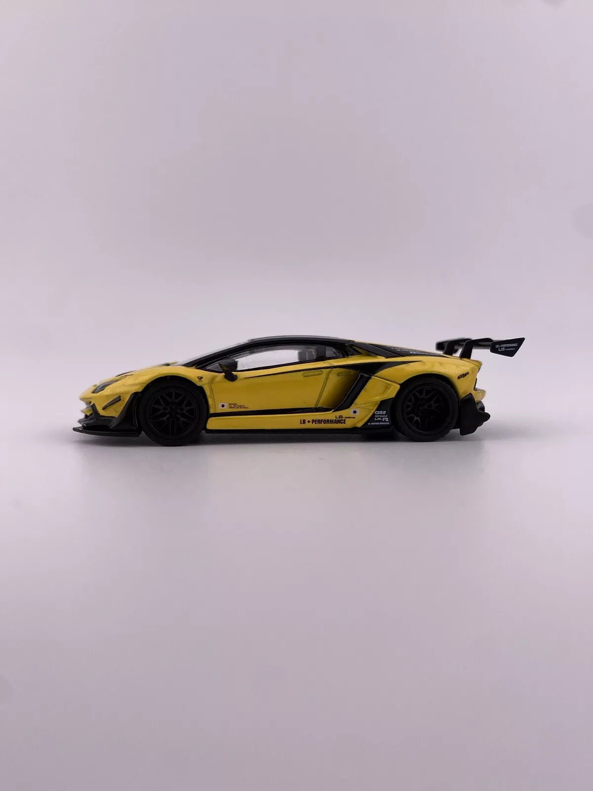 Lamborghini Aventador Limited Edition LB Works Yellow - Mini GT MGT 00587 Box Sealed