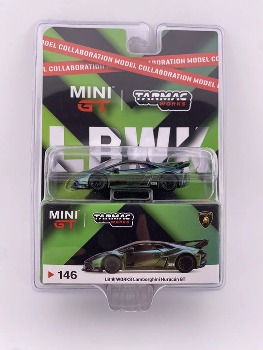 Lamborghini Huracan LB Works GT - Magic Green - Mini GT 00146