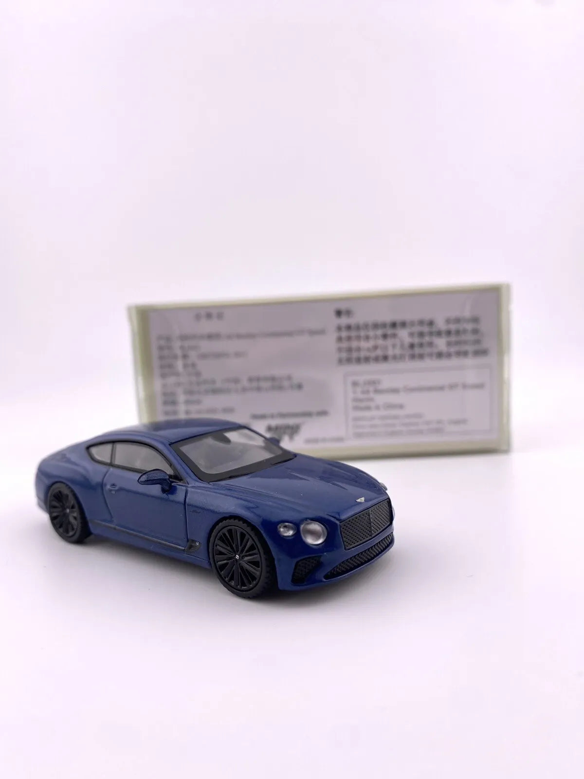 Bentley Continental GT Speed - Marlin - Mini GT BL2331 Bentley Store Exclusive - Sealed Box