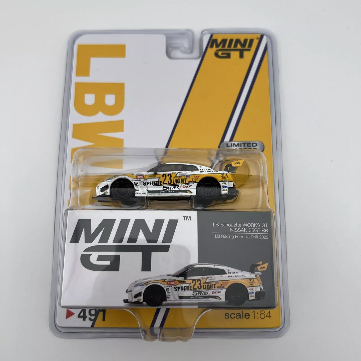 LB-Silhouette Works GT Nissan 35GT-RR Ver. 2 - Mini GT 00491