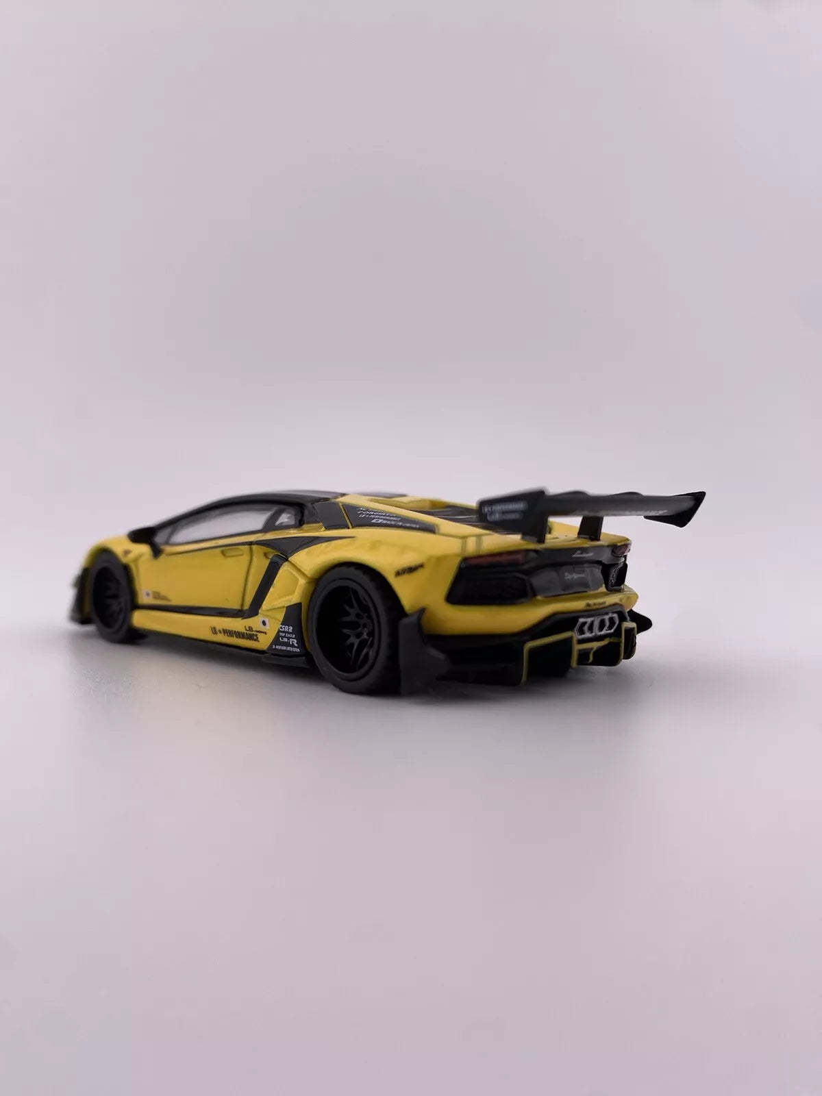 Lamborghini Aventador Limited Edition LB Works Yellow - Mini GT MGT 00587 Box Sealed