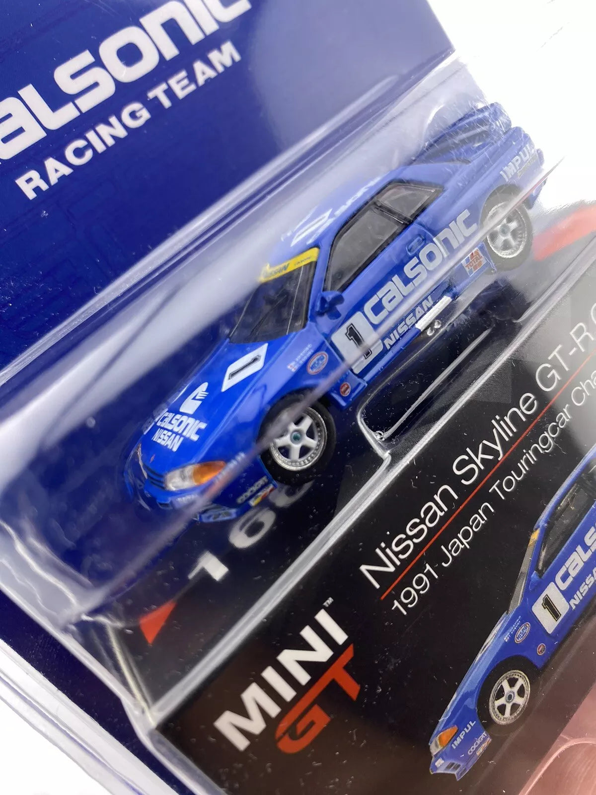 Nissan Skyline GT-R (R32) Gr. A #1 1991 Japan Touring Car - Mini GT MGT 00166