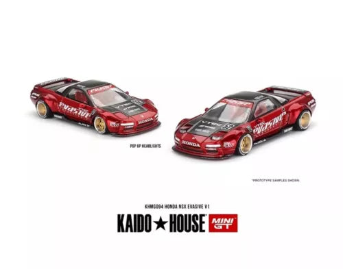 Honda NSX - Evasive V1 - Mini GT - Kaido House 094 - Box Sealed